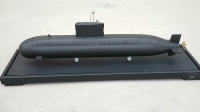 custom made model of HMCS Chicoutimi submarine